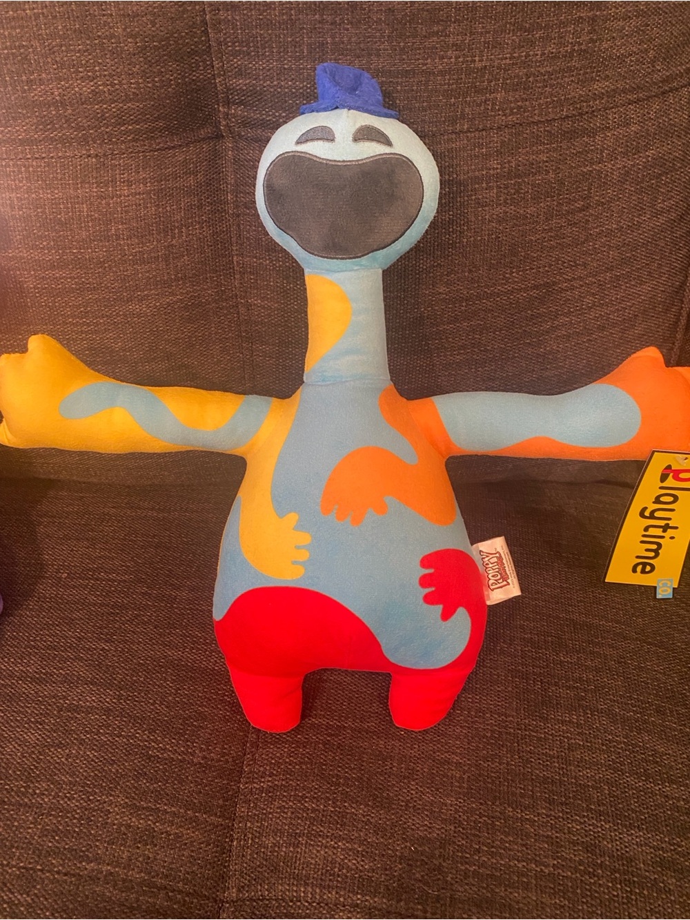 Authentic Polly Playtime Multicolor Plush Doey the Doughman